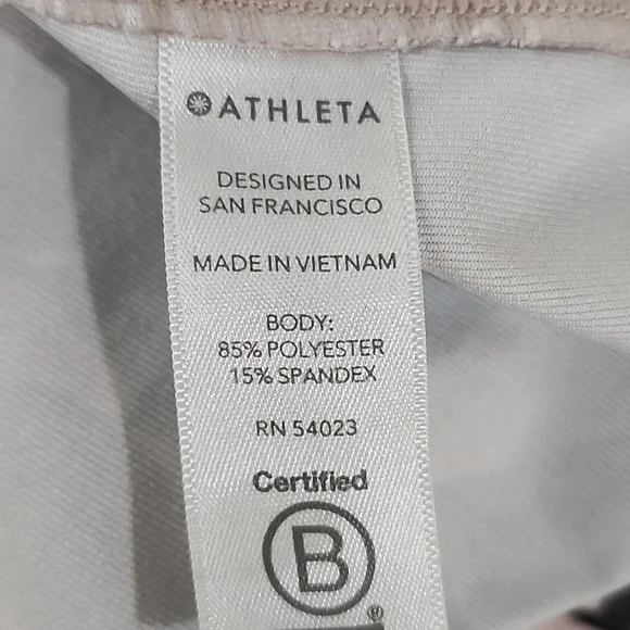 Athleta Pink Floral Print Racerback Tank Top - Picture 7 of 8